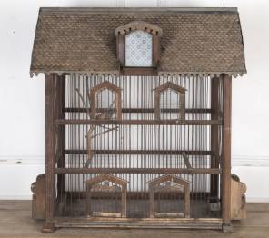 A Early 20th Century Birdcage